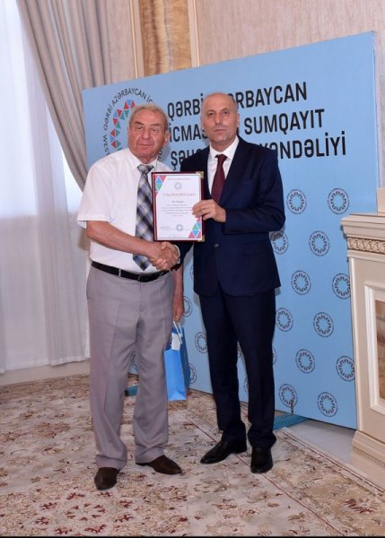 QAİ Sumqayıt nümayəndəliyinin birilliyi ilə bağlı tədbir keçirilib - FOTOLAR QAİ Sumqayıt nümayəndəliyinin birilliyi ilə bağlı tədbir keçirilib - FOTOLAR