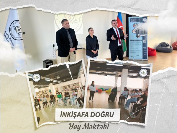 Peşə Təhsil Mərkəzində “İnkişafa doğru” yay məktəbinə start verilib - FOTOLAR Peşə Təhsil Mərkəzində “İnkişafa doğru” yay məktəbinə start verilib - FOTOLAR