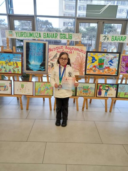 Sumqayıtın bir ildə 7 medal alan şagirdi ilə müsahibə (FOTOLAR) Sumqayıtın bir ildə 7 medal alan şagirdi ilə müsahibə (FOTOLAR)