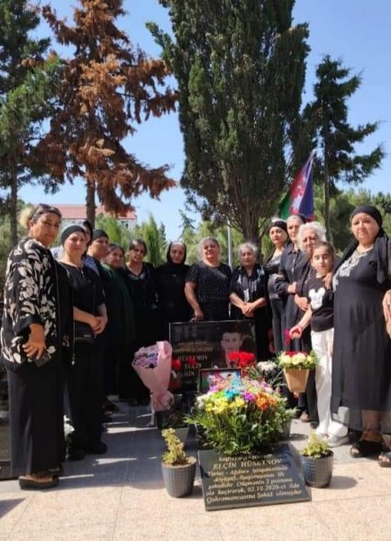 Vətən Müharibəsi şəhidi Elçin Hüseynovun cənnətdəki mövludu qeyd olundu - FOTOLAR