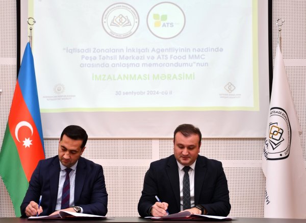 Peşə Təhsil Mərkəzi “ATS Food” MMC ilə əməkdaşlığa başlayıb Peşə Təhsil Mərkəzi “ATS Food” MMC ilə əməkdaşlığa başlayıb