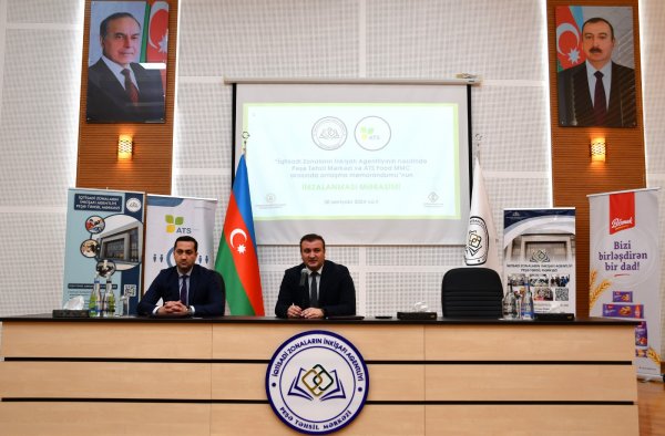Peşə Təhsil Mərkəzi “ATS Food” MMC ilə əməkdaşlığa başlayıb Peşə Təhsil Mərkəzi “ATS Food” MMC ilə əməkdaşlığa başlayıb