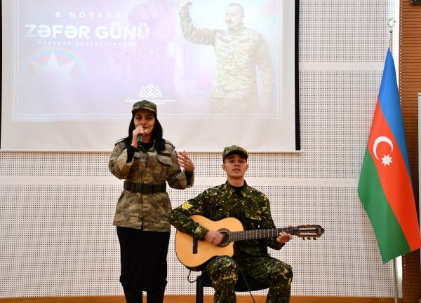 İZİA-nın Peşə Təhsil Mərkəzində Zəfər Günü ilə bağlı tədbir keçirilib İZİA-nın Peşə Təhsil Mərkəzində Zəfər Günü ilə bağlı tədbir keçirilib