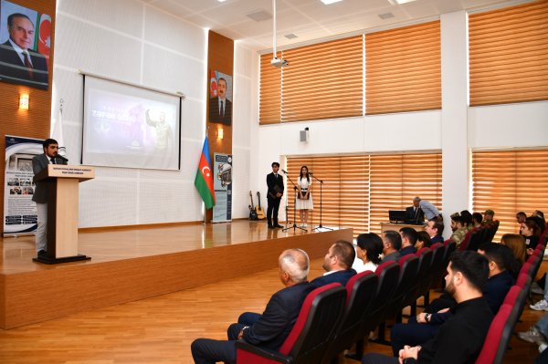 İZİA-nın Peşə Təhsil Mərkəzində Zəfər Günü ilə bağlı tədbir keçirilib İZİA-nın Peşə Təhsil Mərkəzində Zəfər Günü ilə bağlı tədbir keçirilib