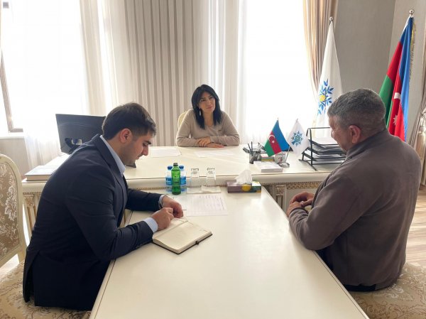 Deputat Elnarə Akimova seçicilərlə görüş keçirdi - FOTO