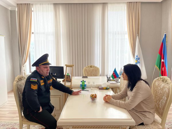 Deputat Elnarə Akimova seçicilərlə görüş keçirdi - FOTO