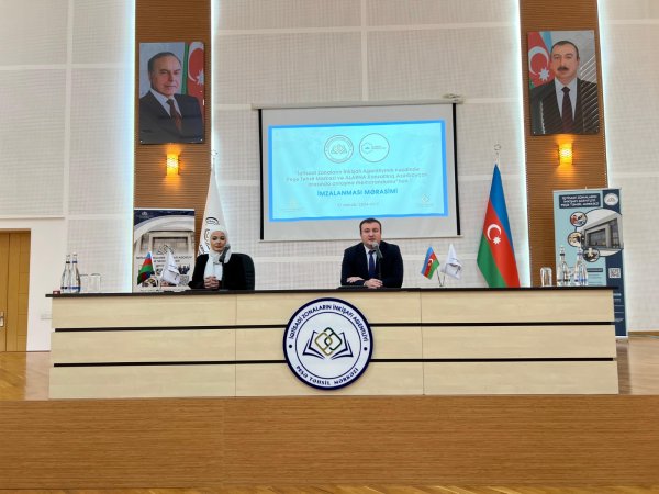 Peşə Təhsil Mərkəzi ilə “Alarna Konsaltinq” şirkəti arasında Anlaşma Memorandumu imzalanıb