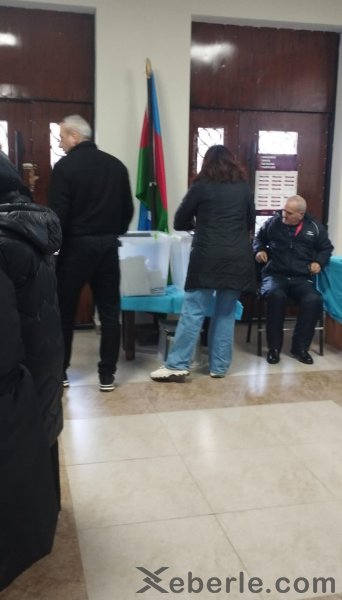 Sumqayıtda səsvermə seçici fəallığı ilə başlayıb -FOTOLAR