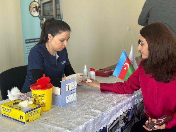 Peşə Təhsil Mərkəzində qanvermə aksiyası keçirilib