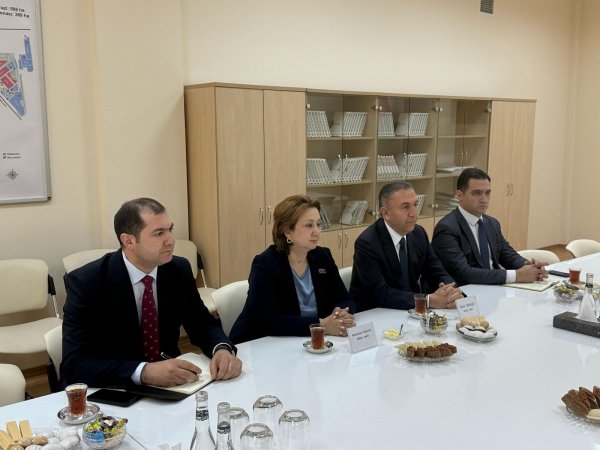 Sumqayıtın deputatları peşə məktəbində olublar - FOTOLAR