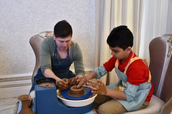 Sumqayıtda süni intellekt və gənclər mövzusunda tədbir keçirildi (FOTOLAR)