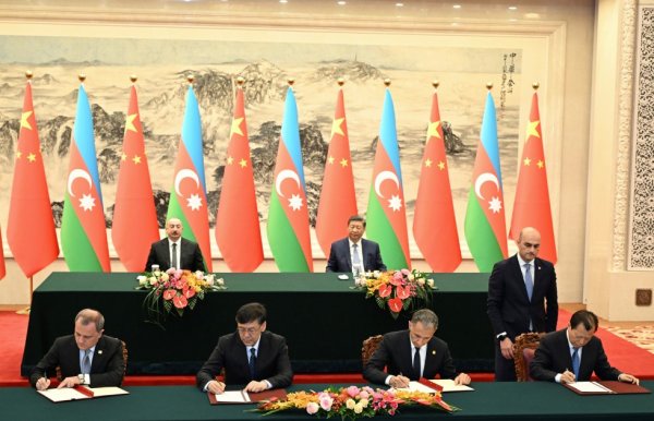 Pekində Azərbaycan-Çin sənədləri imzalandı - FOTOLAR