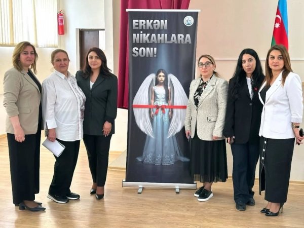 Sumqayıtda  "Erkən Nikahlara  Son" mövzusunda  tədbir keçirilmişdir