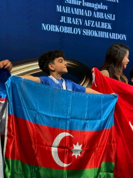Sumqayıtlı şagird ölkəmizi beynəlxalq olimpiadada uğurla təmsil etdi