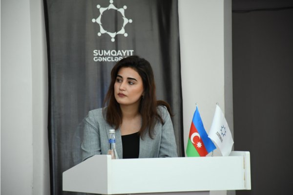 Sumqayıtda  “Gənclik və qadınların gücü: Hüquqi dövlət və suverenlik uğrunda” mövzusunda tədbir keçirilib - FOTOLAR
