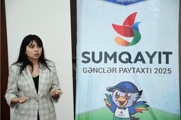 Sumqayıtda  “Gənclik və qadınların gücü: Hüquqi dövlət və suverenlik uğrunda” mövzusunda tədbir keçirilib - FOTOLAR
