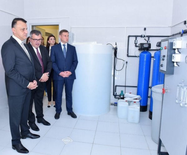 Sumqayıt Tibb Mərkəzində yeni Hemodializ şöbəsi fəaliyyətə başlayıb