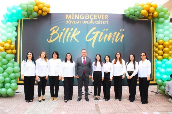 Mingəçevir Dövlət Universitetində Bilik Günü təntənəli şəkildə qeyd olunub (FOTO)