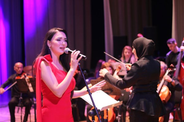 Sumqayıtda Üzeyir Hacıbəyliyə həsr olunmuş konsert keçirilib - FOTOLAR