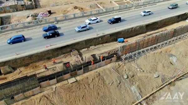 Sumqayıt şəhərini Saray körpüsü ilə birləşdirən yolla bağlı son vəziyyət