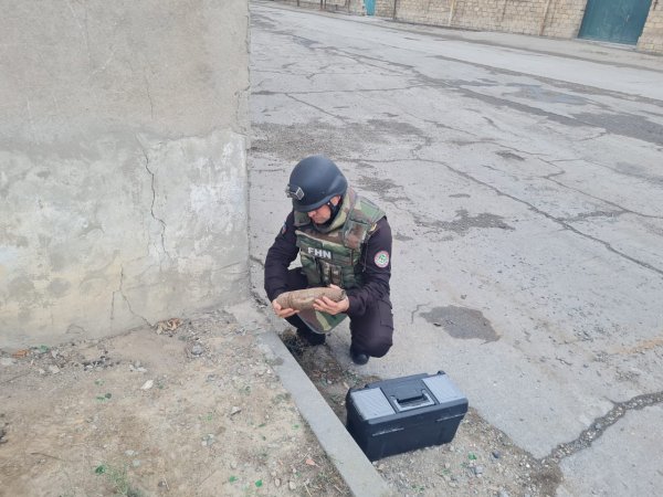 Sumqayıtda sursat aşkar edilib Sumqayıtda sursat aşkar edilib