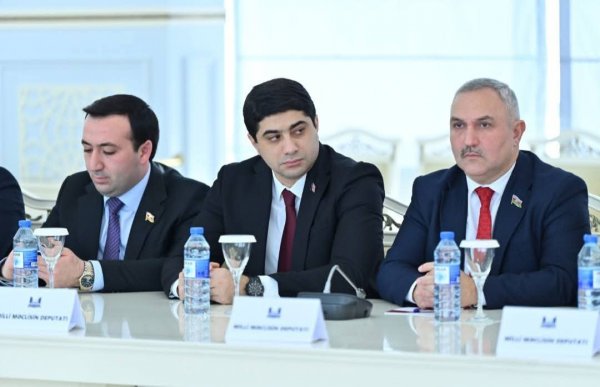 Bu deputat danışmır, ancaq şəkil çəkdirir - FOTOLAR