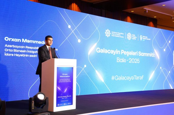 Mingəçevir Dövlət Universitetinin rektoru Anar Eminov “Gələcəyin Peşələri Sammiti”ndə iştirak edib