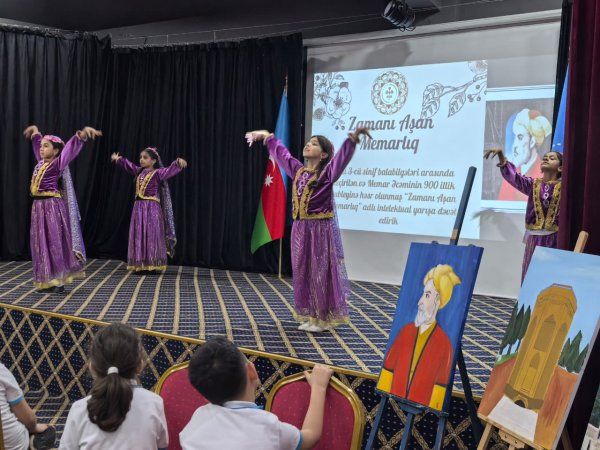 Hədəf STEAM Liseyi  “Zamanı Aşan Memarlıq” adlı tədbir keçirdi - FOTOLAR