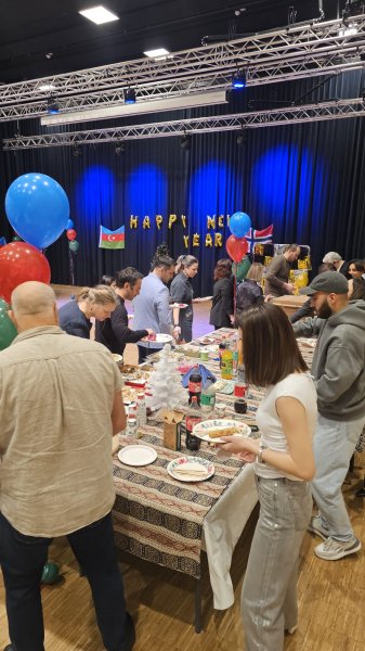 Stavanger şəhərinin azərbaycanlıları Həmrəylik günü və Yeni ili qeyd etdilər (VİDEO+FOTO)