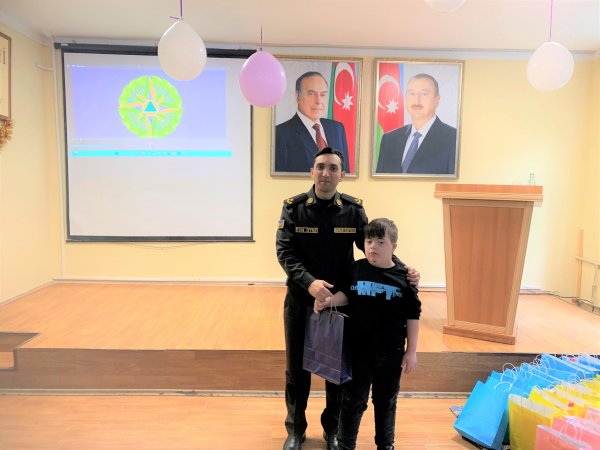 FHN xüsusi təhsil məktəbində maarifləndirmə tədbiri keçirib (video, foto)