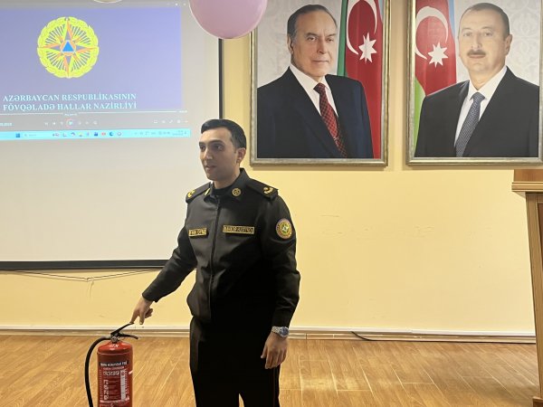 FHN xüsusi təhsil məktəbində maarifləndirmə tədbiri keçirib (video, foto)