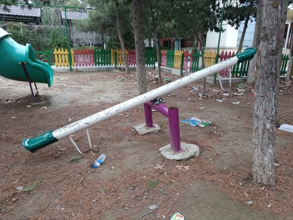 Sumqayıtda Lüdviqshafen Parkı: Uşaqlar üçün nəzərdə tutulan məkan, dostluq simvolunun baxımsız taleyi