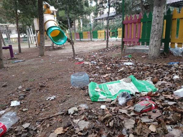 Sumqayıtda Lüdviqshafen Parkı: Uşaqlar üçün nəzərdə tutulan məkan, dostluq simvolunun baxımsız taleyi